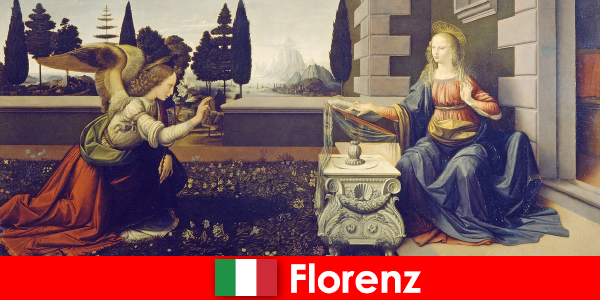 पर्यटकों को दृश्य कला के लिए फ्लोरेंस के सांस्कृतिक महत्व पता
