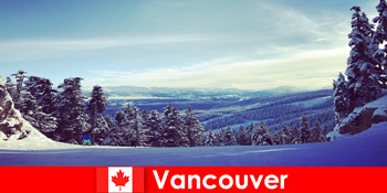 यात्रा परिवार के लिए स्कीइंग मज़ा के साथ वैंकूवर कनाडा में शीतकालीन छुट्टियां