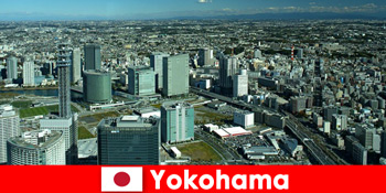 गंतव्य योकोहामा जापान कई पर्यटकों के लिए एक चुंबक महानगर