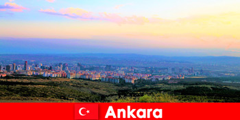 अंकारा तुर्की में अजनबियों के लिए स्थानीय इलाकों के साथ आराम से छुट्टी